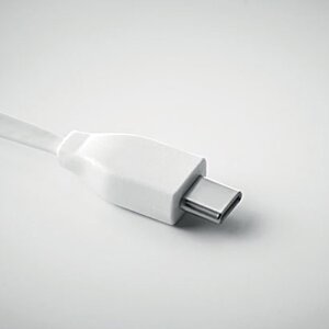 Additional Image 1 - a white usb cable on a white surface