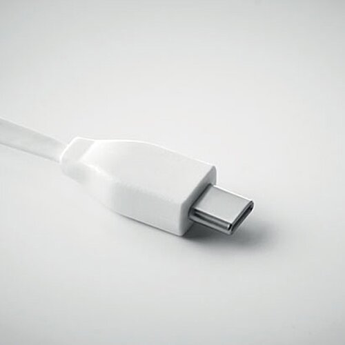 Additional Image 1 - a white usb cable on a white surface