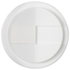 Additional Thumbnail Image 3 - a white circular object with a square pattern