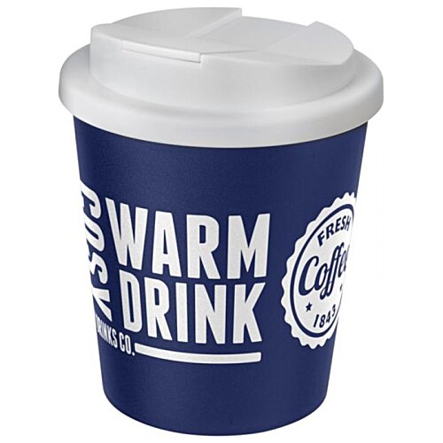 Additional Image 4 - a blue and white cup with a lid