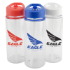 View Image 3 of 3 of Evander 550ml Sports Bottle - Clear - Digital Wrap