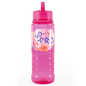 Additional Image 1 - a pink bottle with a straw