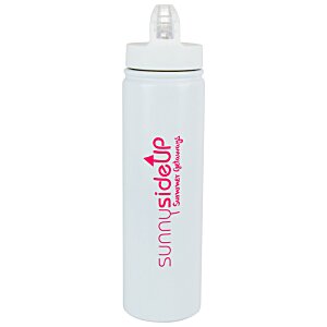 Additional Image 1 - a white bottle with pink text