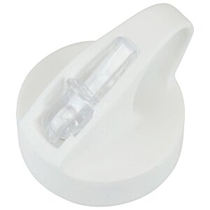 Additional Image 2 - a white plastic container with a clear lid