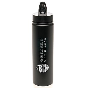 Additional Image 6 - a black bottle with a black cap