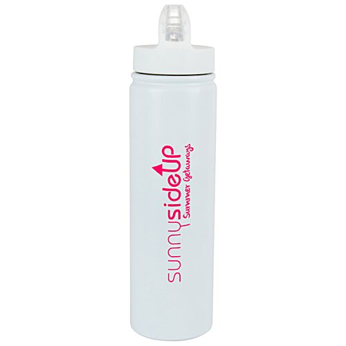 Additional Image 1 - a white bottle with pink text