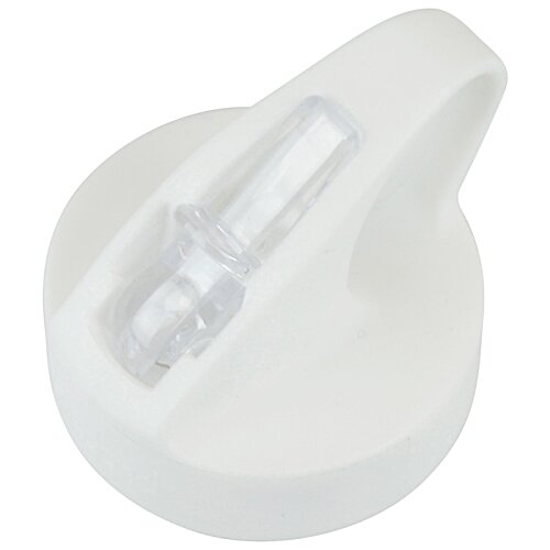 Additional Image 2 - a white plastic container with a clear lid