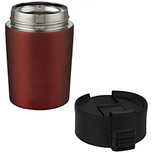 Additional Image 4 - a red and black thermos