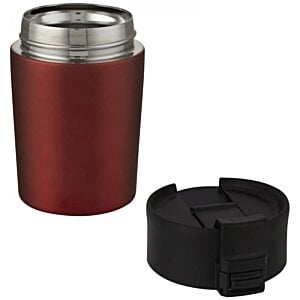 Additional Image 4 - a red and black thermos