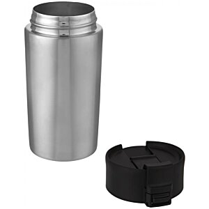 Additional Image 6 - a silver container with a black cap
