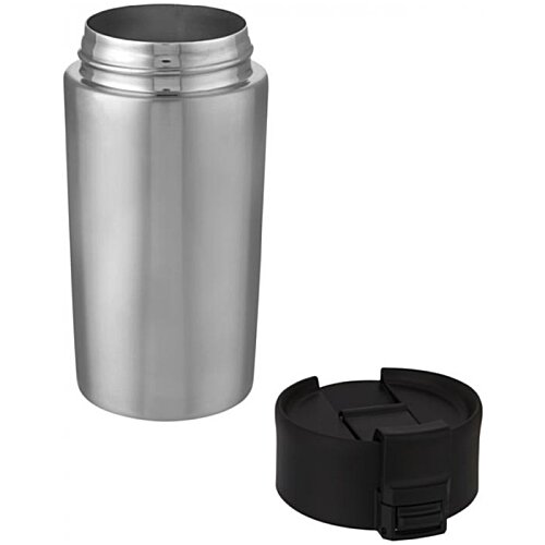 Additional Image 6 - a silver container with a black cap