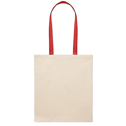 Additional Image 2 - a white bag with red handles