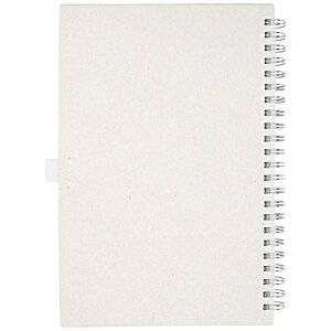 Additional Image 2 - a white notebook with a spiral bound