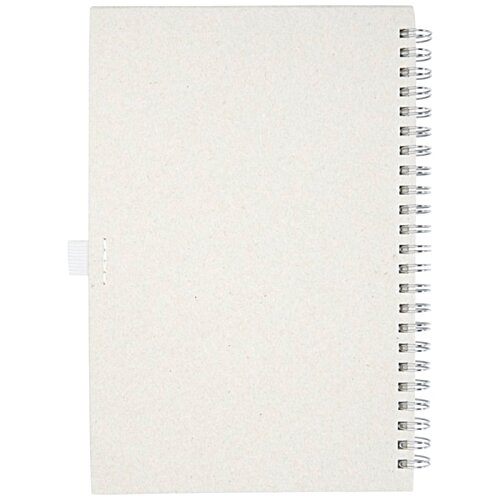 Additional Image 2 - a white notebook with a spiral bound