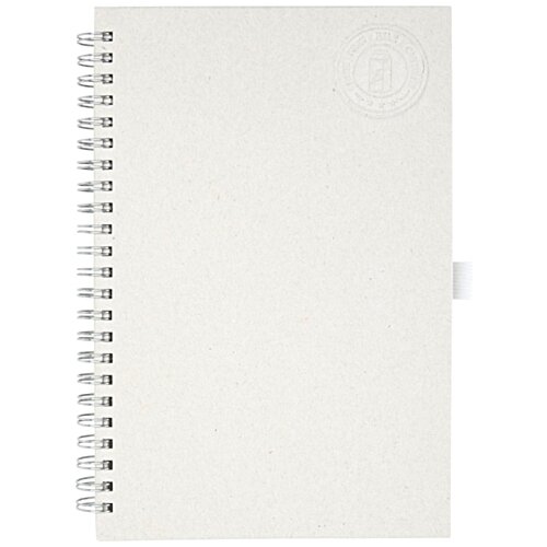 Additional Image 4 - a white notebook with a spiral bound