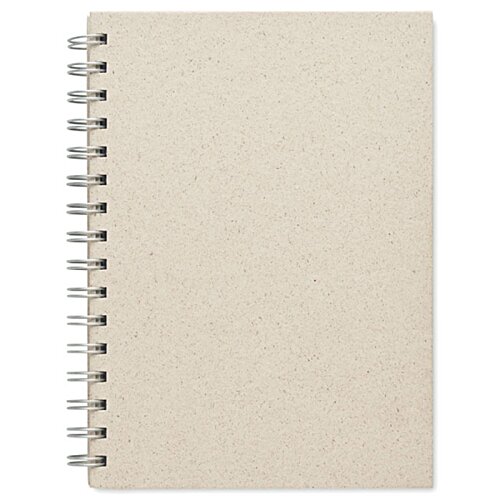Additional Image 3 - a white notebook with a spiral bound