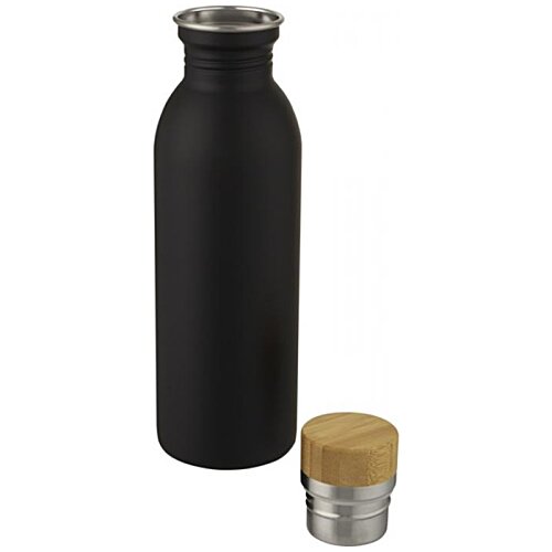 Additional Image 2 - a black bottle with a cork