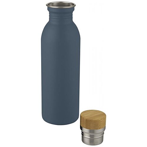 Additional Image 1 - a blue bottle with a cork top