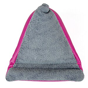 Additional Image 4 - a grey and pink beanie
