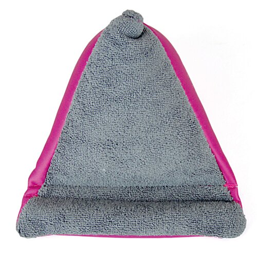 Additional Image 4 - a grey and pink beanie