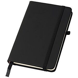 Additional Image 2 - a black notebook with a strap