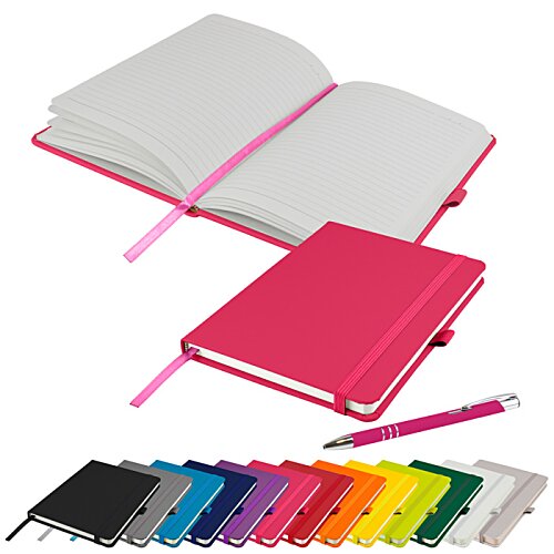 Additional Image 3 - a notebook and pen in different colors
