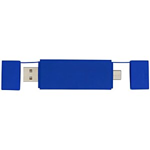 Additional Image 2 - a blue usb flash drive