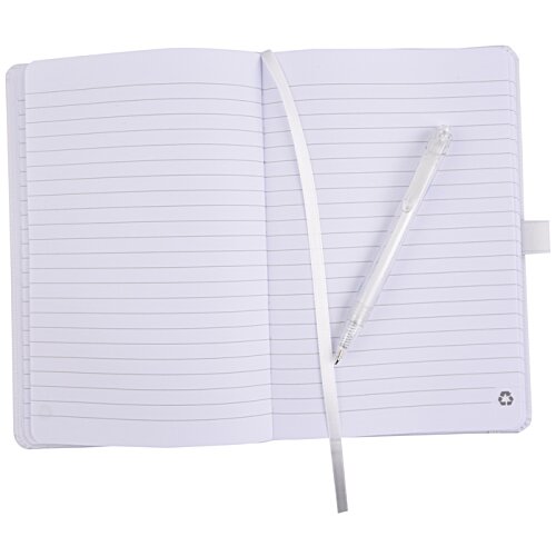 Additional Image 1 - a white notebook with a pen