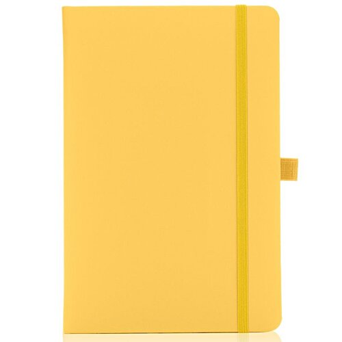 Additional Image 12 - a yellow notebook with a gold ring