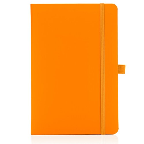 Additional Image 6 - a orange notebook with a yellow handle