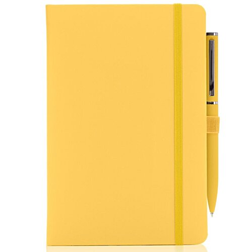 Additional Image 5 - a yellow notebook with a pen