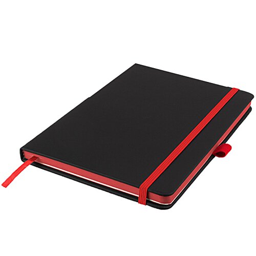Additional Image 1 - a black and red notebook