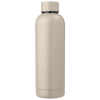 a white bottle with a black lid