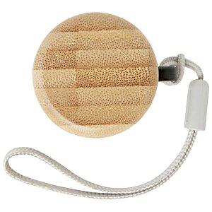 Additional Image 3 - a round wooden object with a cord