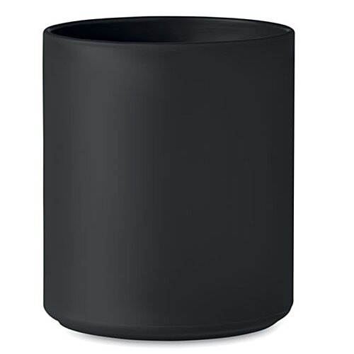 Additional Image 1 - a black cylinder with white text