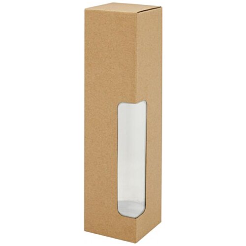 Additional Image 2 - a brown box with a clear window