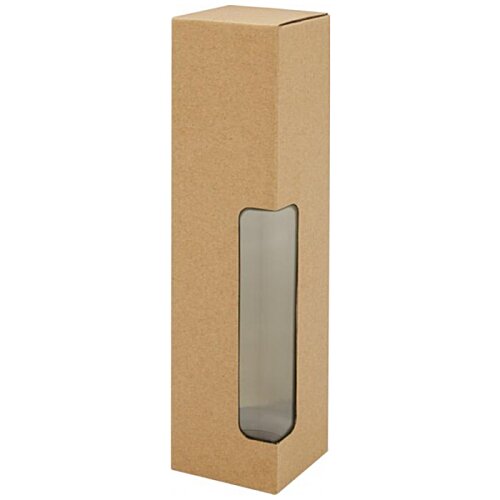 Additional Image 4 - a brown box with a clear window