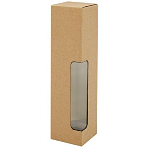 Additional Image 4 - a brown box with a clear window