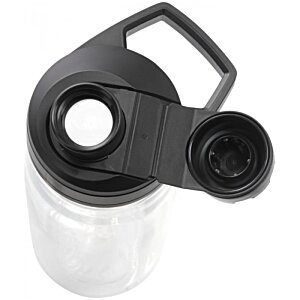 Additional Image 3 - a water bottle with a black lid