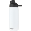 a white and black water bottle