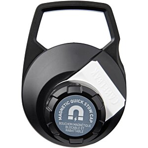 Additional Image 1 - a black object with a blue circle