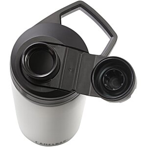 Additional Image 3 - a white and black water bottle