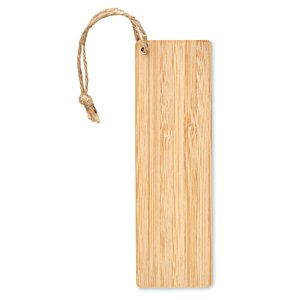 Additional Image 1 - a wood bookmark with a string