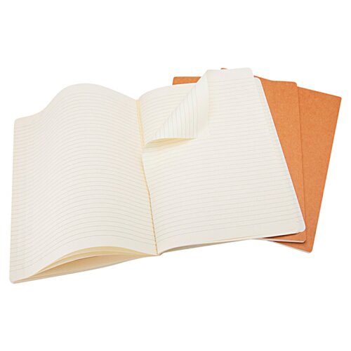 Additional Image 1 - a stack of white and orange paper