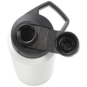 Additional Image 3 - a white and black water bottle