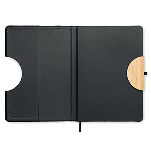 Additional Image 4 - a black book with a gold circle