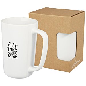 Additional Image 1 - a white mug next to a box