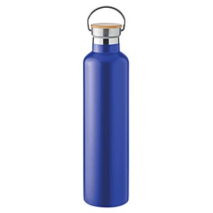 Additional Image 9 - a blue water bottle with a ring