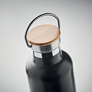 Additional Image 6 - a black bottle with a wooden cap