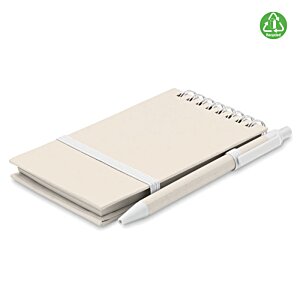 Additional Image 1 - a white notepad with a green circle